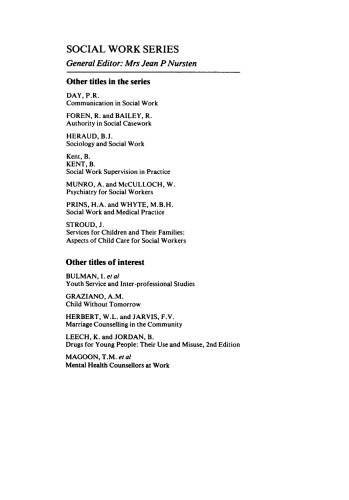 Group Theory for Social Workers. An Introduction