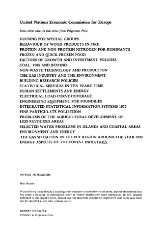 Trends in Airborne Equipment for Agriculture and Other Areas. Proceedings of a Seminar Organized by the United Nations Economic Commission for Europe, Warsaw, 18–22 September 1978