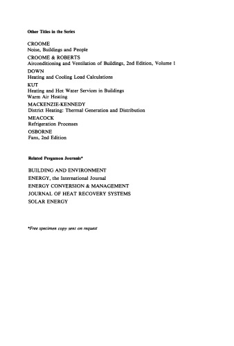 Automatic Controls for Heating and Air Conditioning. Principles and Applications