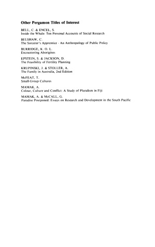 The Craft of Social Anthropology