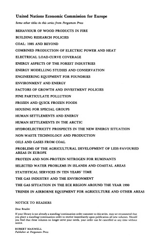 Environmental Impact Assessment. Proceedings of a Seminar of the United Nations Economic Commission for Europe, Villach, Austria, September 1979