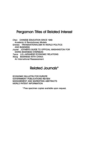 U.S.–China Trade Negotiations