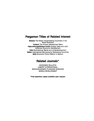 Economic Integration Among Unequal Partners. The Case of the Andean Group