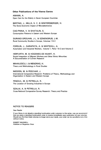 European Guide to Social Science Information and Documentation Services