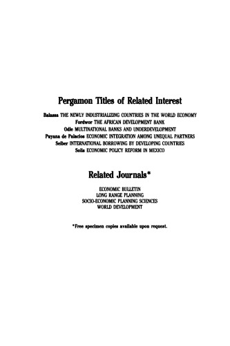 Foreign Debt and Latin American Economic Development