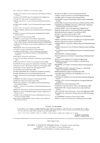 Modelling and Control of Electric Power Plants. Proceedings of the IFAC Workshop, Como, Italy, 22–23 September 1983