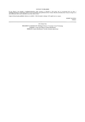 Model Error Concepts and Compensation