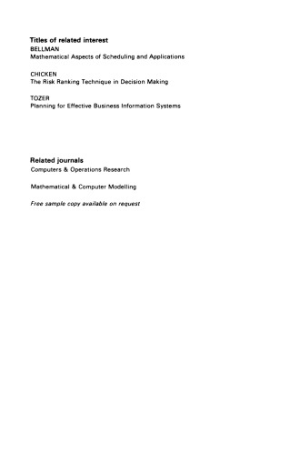 Handbook of Critical Issues in Goal Programming