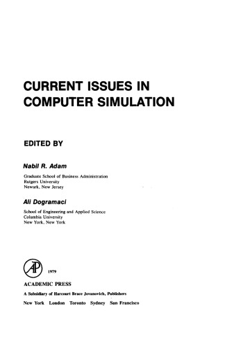 Current Issues in Computer Simulation