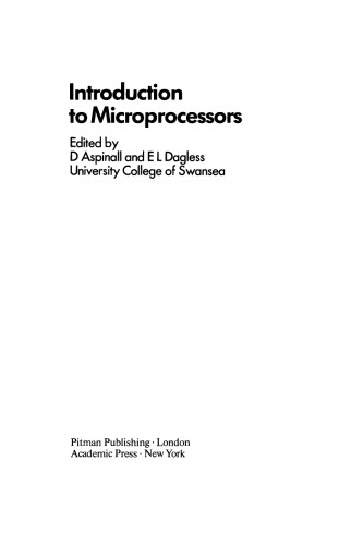 Introduction to Microprocessors
