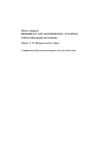 Statistical Inference for Stochastic Processes. Theory and Methods