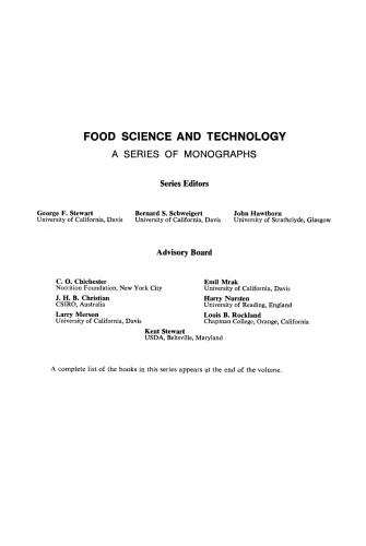 Food Texture and Viscosity