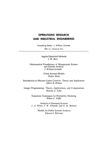 Applied Statistical Methods