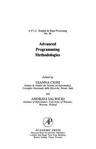 Advanced Programming Methodologies