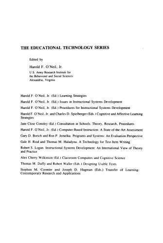 Transfer of Learning. Contemporary Research and Applications