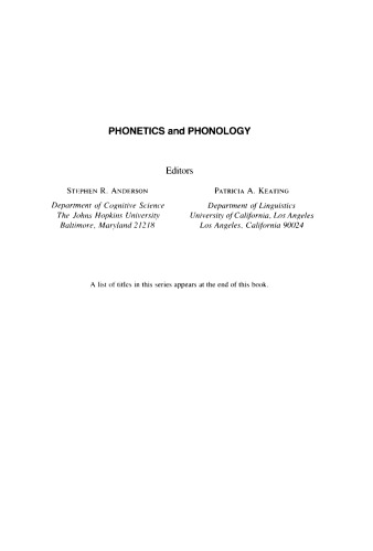 Current Issues in ASL Phonology. Phonetics and Phonology