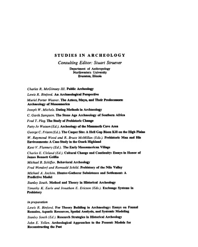 Exchange Systems in Prehistory