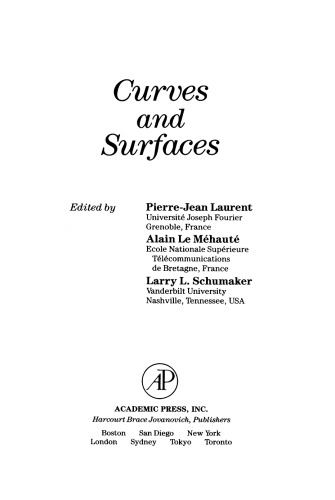 Curves and Surfaces