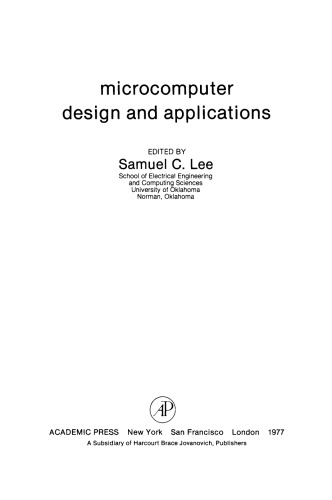 Microcomputer Design and Applications