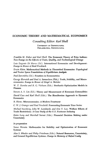 Financial Dec Making Under Uncertainty