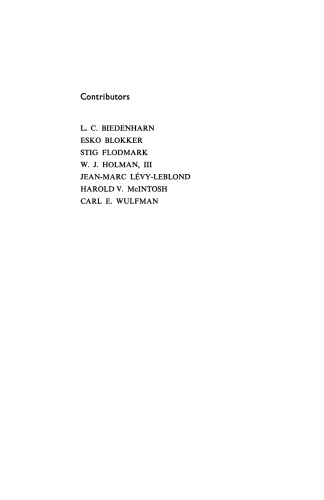 Group Theory and its Applications. Volume II