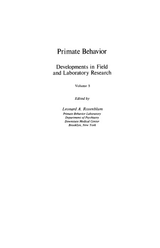 Monkeys As Perceivers