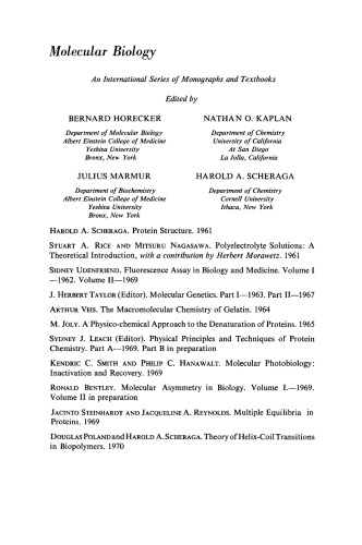 Multiple Equilibria in Proteins