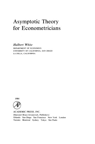 Asymptotic Theory for Econometricians
