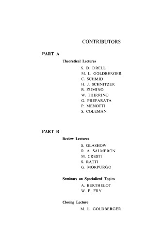 Subnuclear Phenomena. Part B