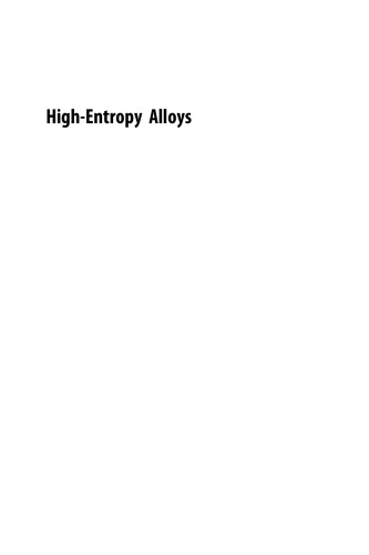 High Entropy Alloys