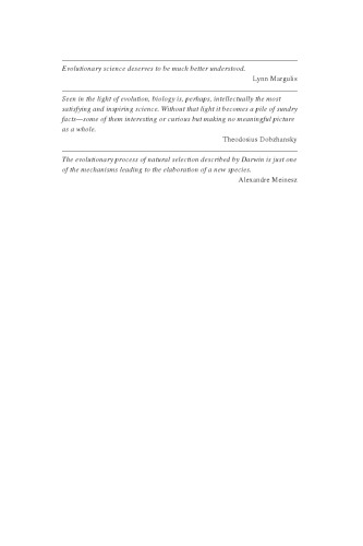 Evolution. Components and Mechanisms