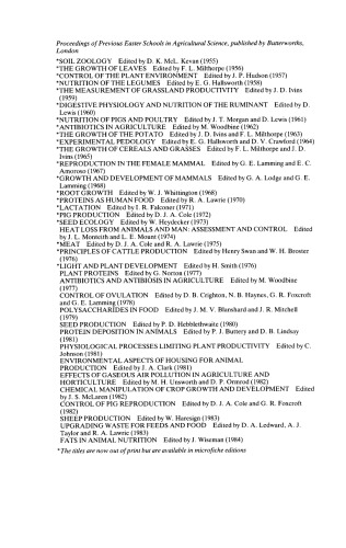 Immunological Aspects of Reproduction in Mammals