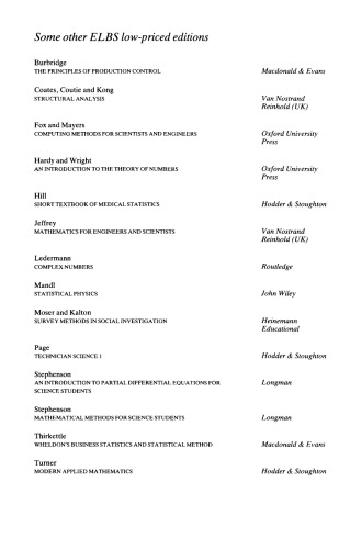 Fundamentals of Statistics