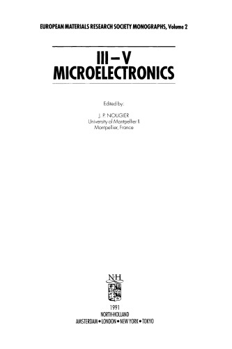 III-V Microelectronics