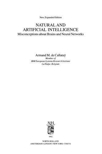 Natural and Artificial Intelligence. Misconceptions About Brains and Neural Networks