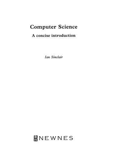 Computer Science. A Concise Introduction