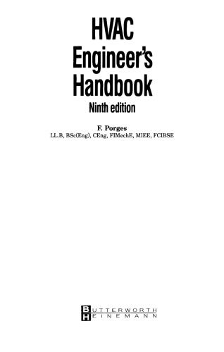 HVAC Engineer's Handbook