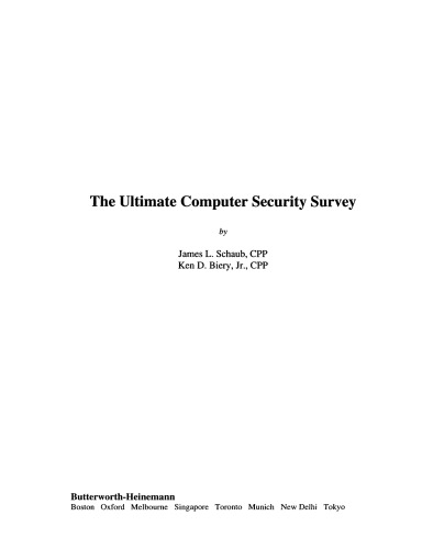 The Ultimate Computer Security Survey
