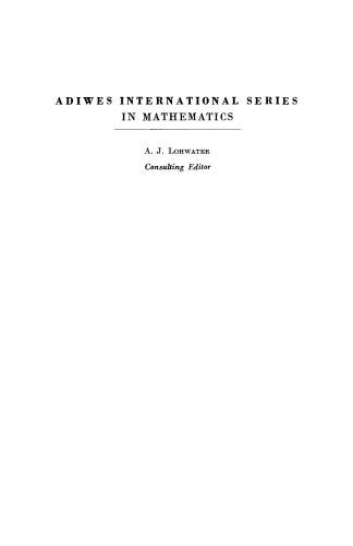 A Course of Higher Mathematics. Volume IV