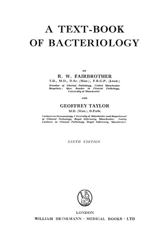 A Text-Book of Bacteriology