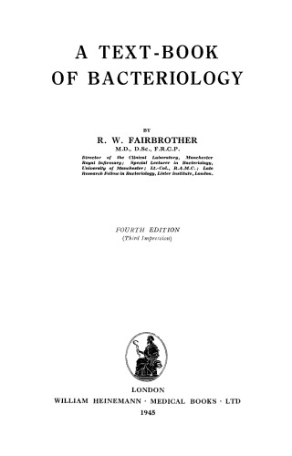 A Text-Book of Bacteriology