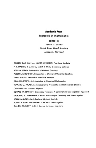 A First Course in Linear Algebra