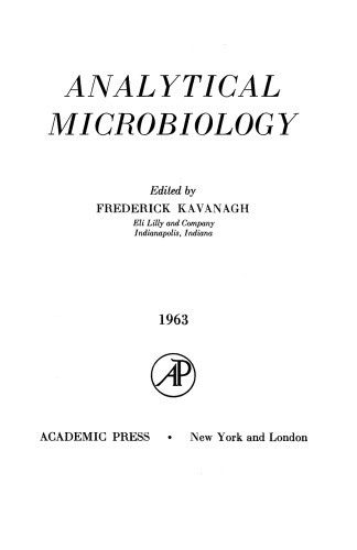 Analytical Microbiology