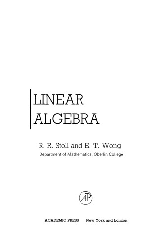 Linear Algebra