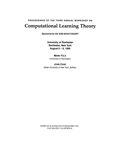 Colt Proceedings 1990