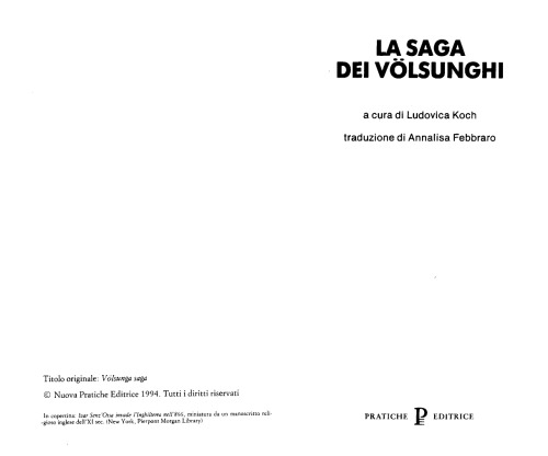 La saga dei Völsungi