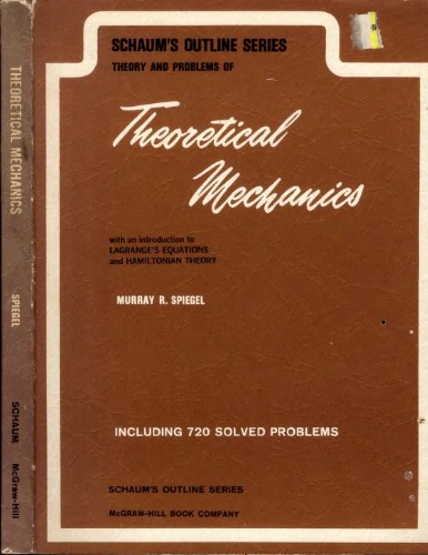 Theory and Problems of Theoretical Mechanics