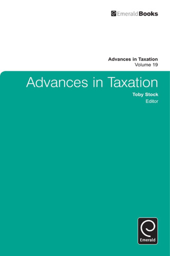 Advances in Taxation, Volume 19