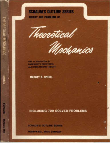 Schaum's Outline of Theory and Problems of Theoretical Mechanics