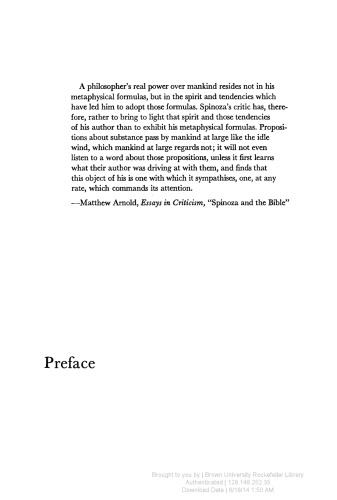 Spinoza's Metaphysics. An Essay in Interpretation  ISBN-10: 0674330374 ISBN-13: 978-0674330375